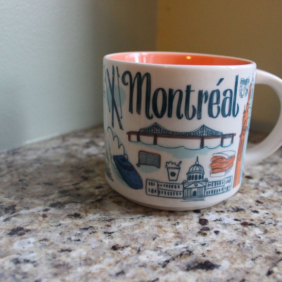 NEW Starbucks Montreal Canada Been There Across The Globe Mug - Picture 1 of 7
